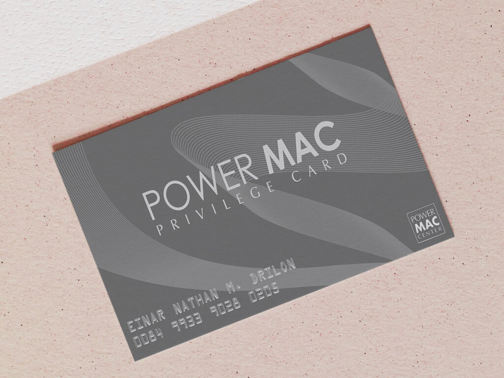 POWERMAC Privilege Card, 2008.